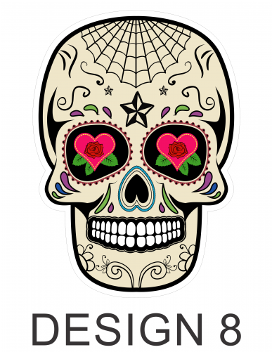 Sugar Skull Dead Dias De Los Muertos (500x500)