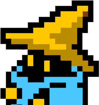 Illusionaryone - Final Fantasy Black Mage Transparent (364x368)