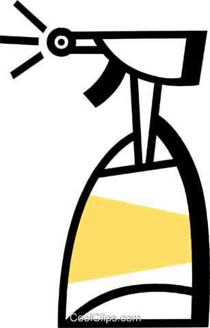 Plastic Spray Bottles Royalty Free Vector Clip Art - Plastic (307x480)