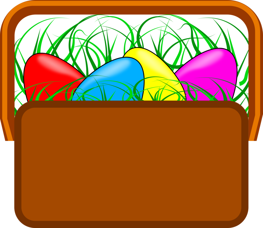 Easter Basket Easter Bunny Easter Egg Computer Icons - Easter Candy Clip Art Transparent (864x750)