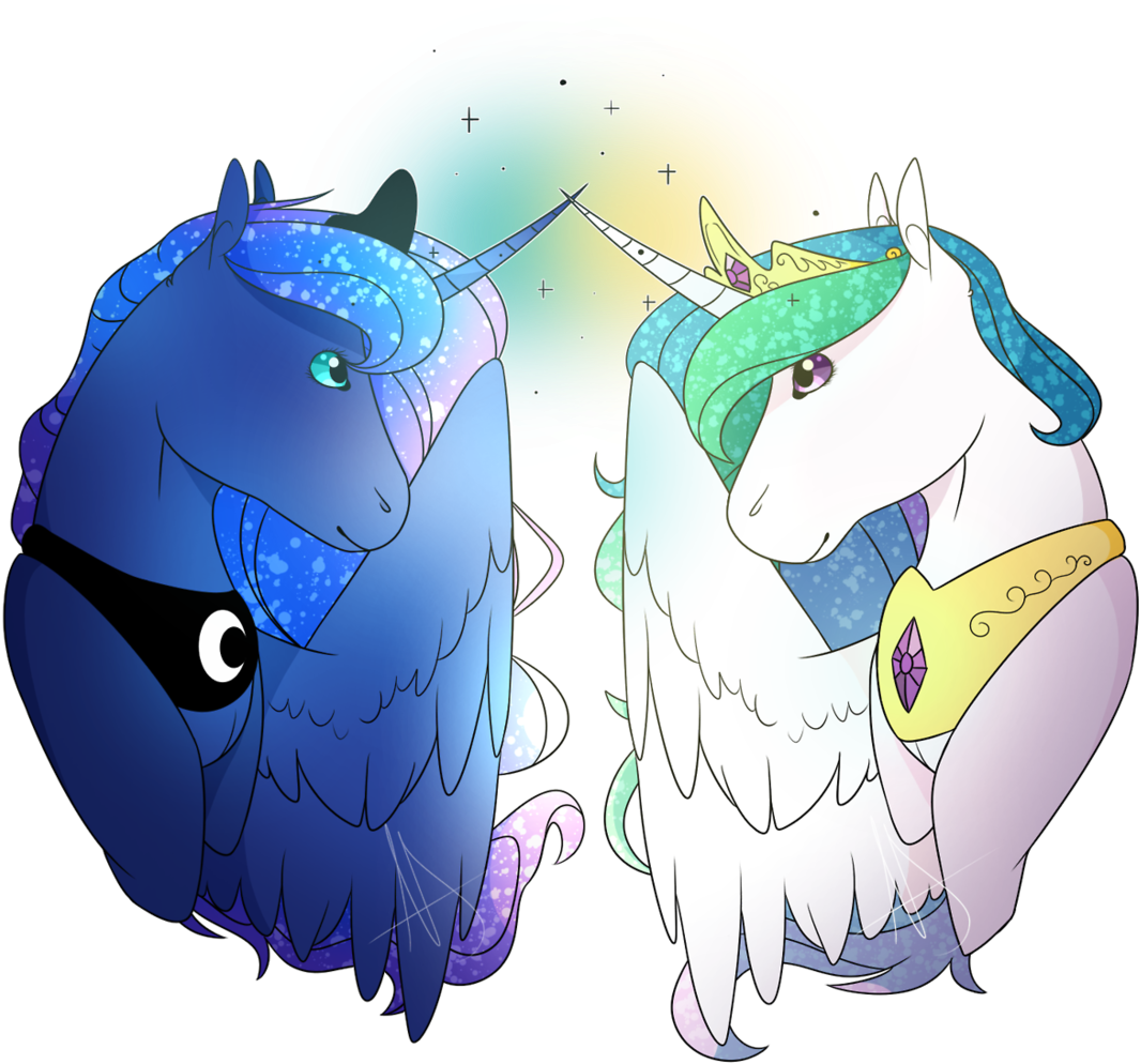 Ask Azalea Grey, Duo, Ethereal Mane, Female, Glowing - Cartoon (1167x1024)