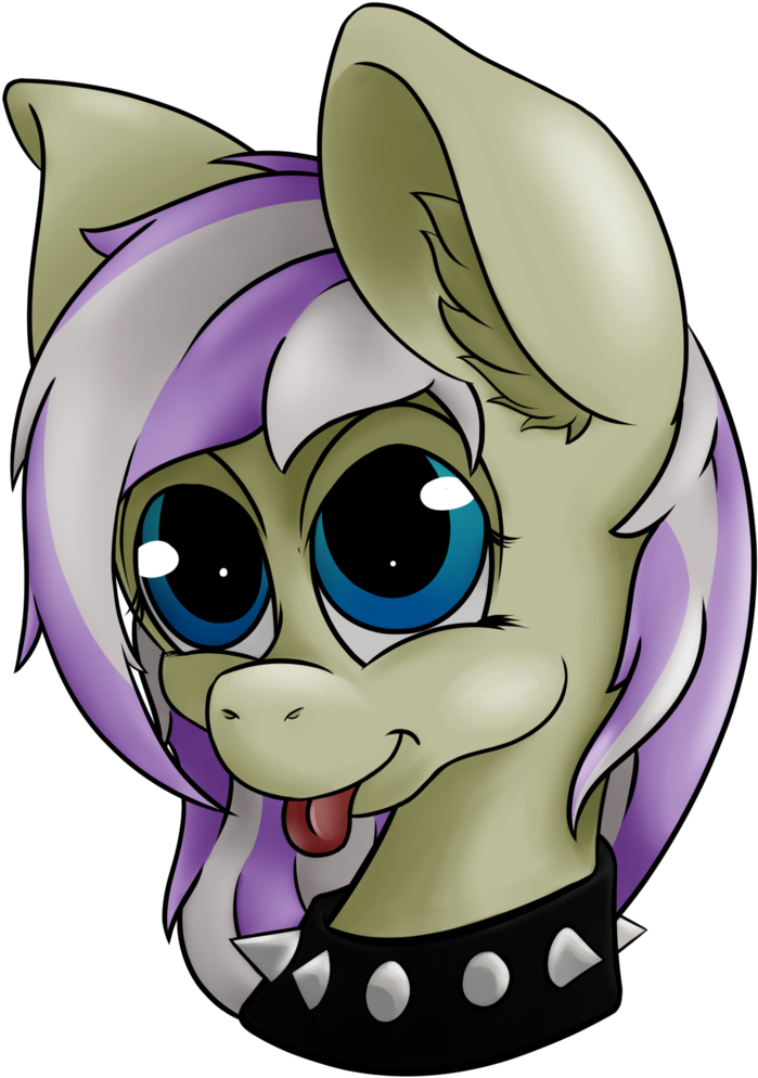 Thexiiilightning, Bust, Choker, Grayscale, Looking - Cartoon (795x1024)