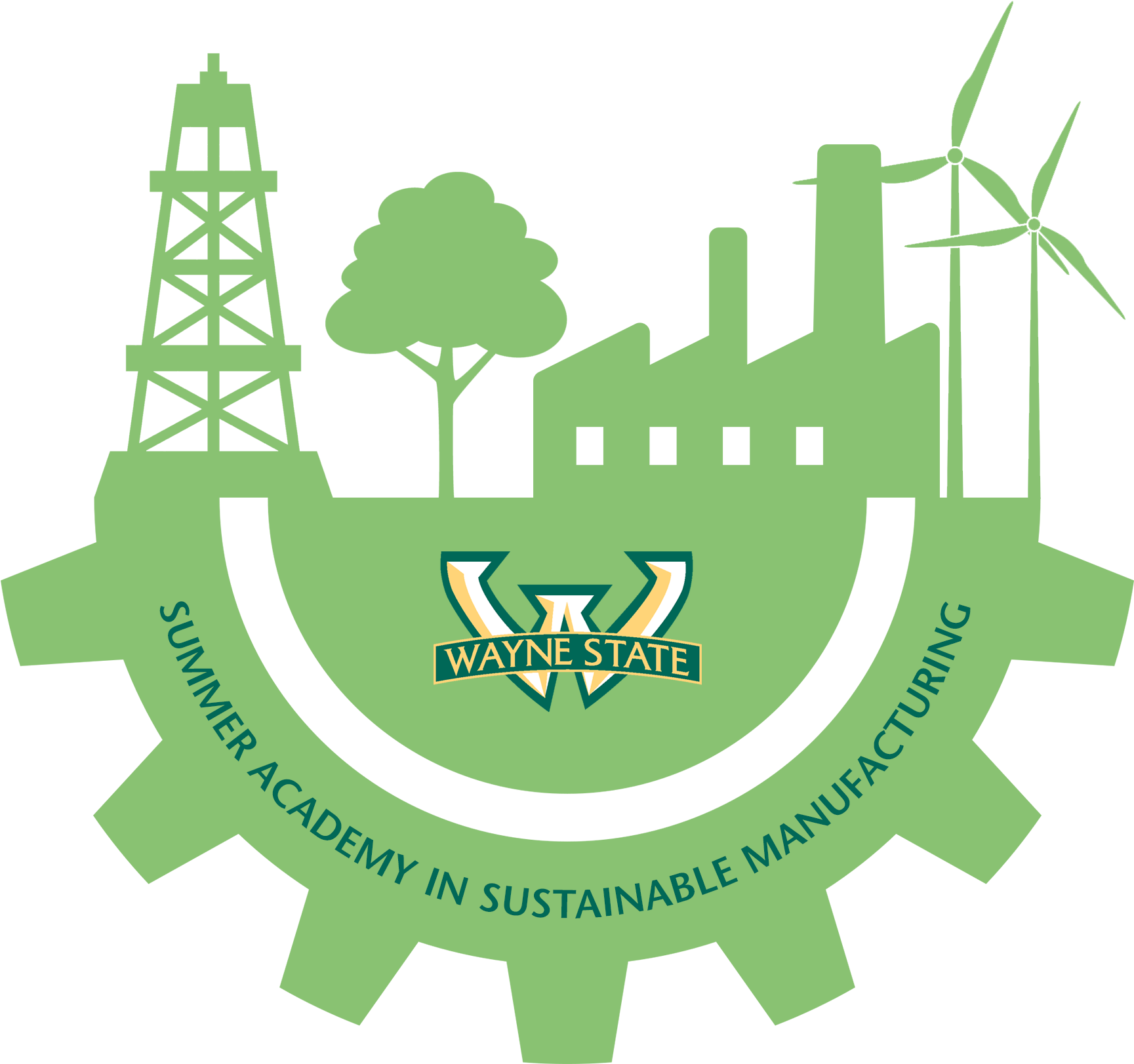 The Site Allows Participants To Experience The Resurgence - Wayne State Warriors Cross Body Shoulder Bag (1728x1728)