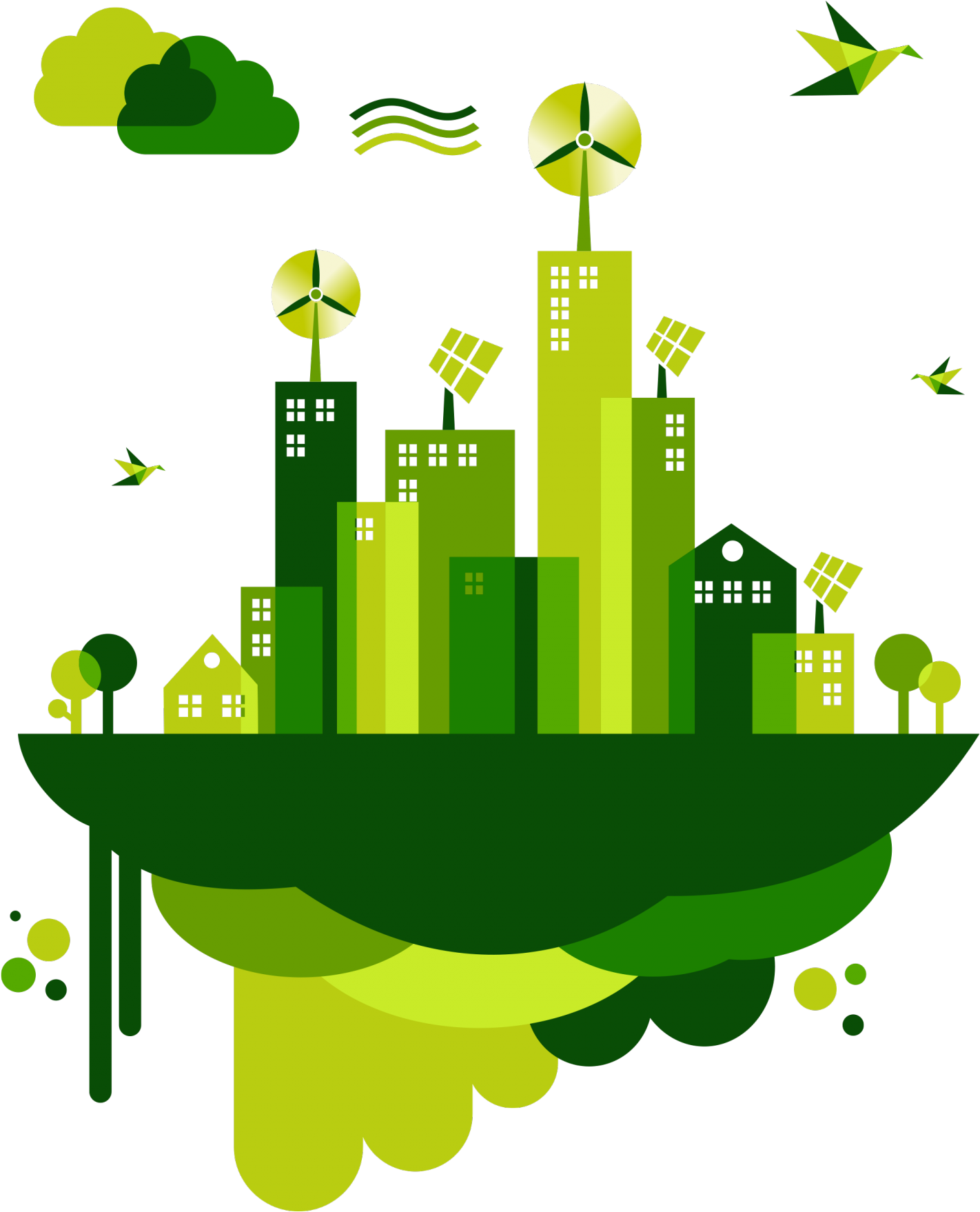 Contact Email - - Smart City Illustration (1440x1800)