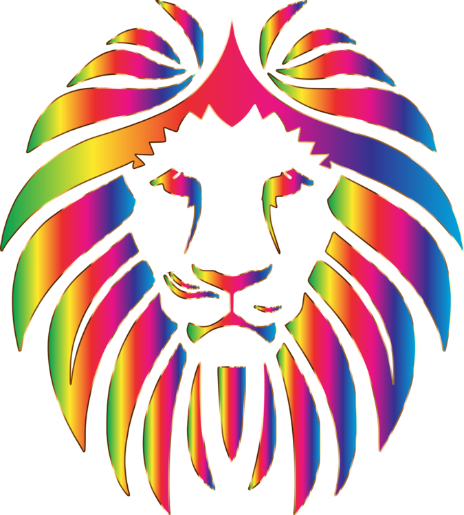 Lionhead Rabbit Drawing Roar Logo - Lion Mane Clip Art (675x750)