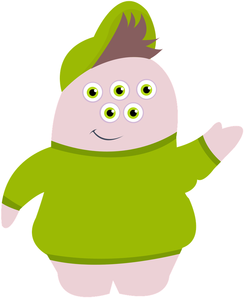 Say Hello - Monsters, Inc. (900x1019)