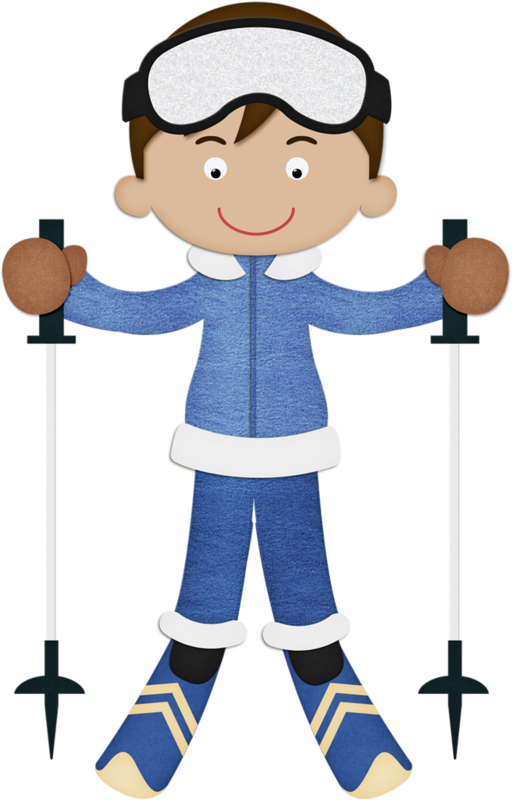 Winter Activities - Winter Wonderland People Clipart (513x800)