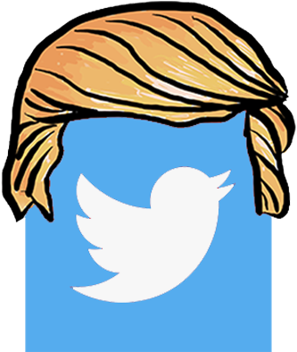 White House Clipart Senate - Vector Twitter Logo Grey (400x400)