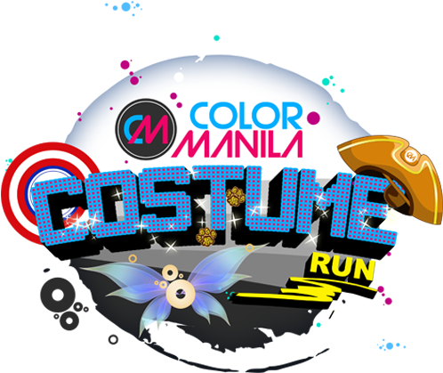 Run In Your Best Dress At Color Manila Costume Run - Color Manila (500x500)