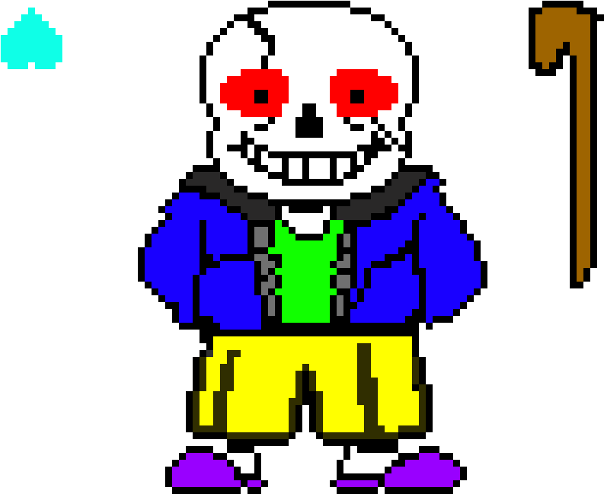 Skull Sans - Fun Undertale Style Drawstring Bag - White/one Size (1060x770)