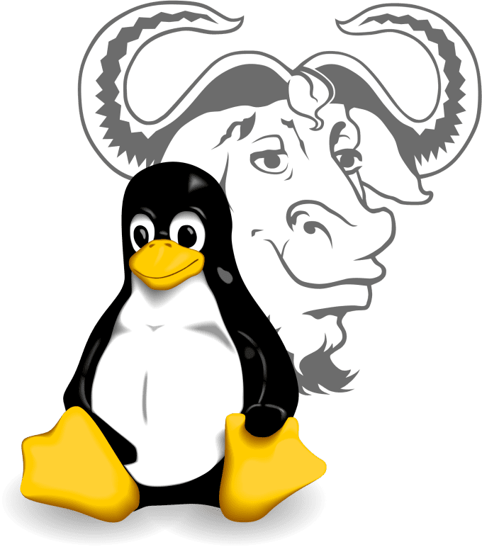 Gnu/linux - Gnu Linux Logo Png (680x772)