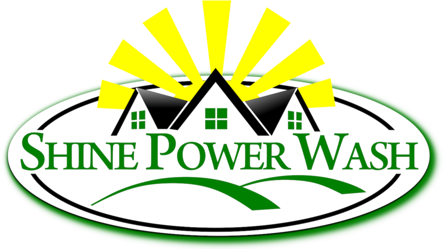 Shine Power Wash Logo Copy - Shine Power Wash Logo Copy (1000x497)