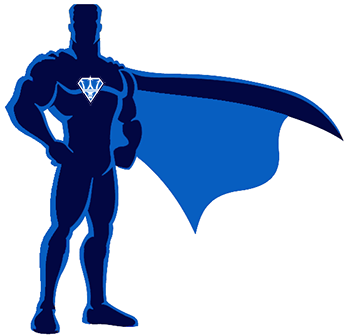 Force Power Washing - Superheroes Background Vector Hd (400x334)