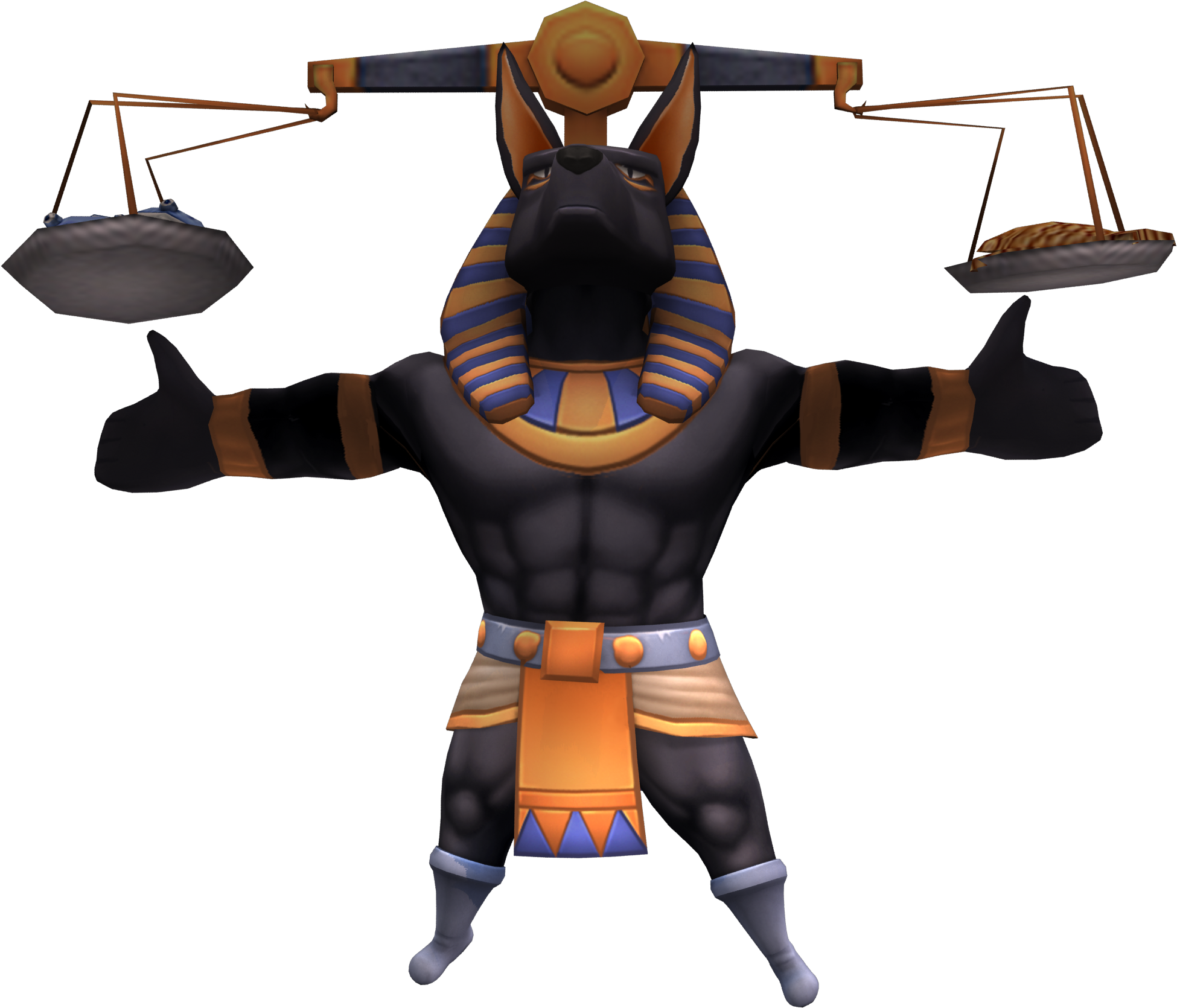 Anubis Clipart Jackal - Portable Network Graphics (2048x2048)