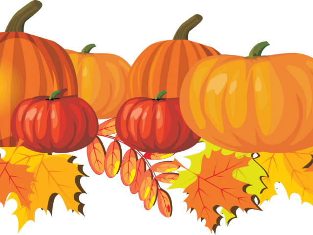 Gourd Clipart Pumpkin Scene - Fall Special (640x480)