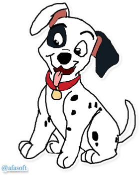 Стикер Далматинцы - Dog (360x360)