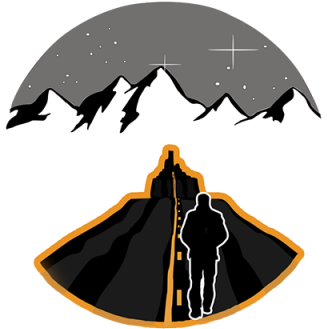 Royalty Free Highway Vector - De Sozinho Na Estrada (640x640)