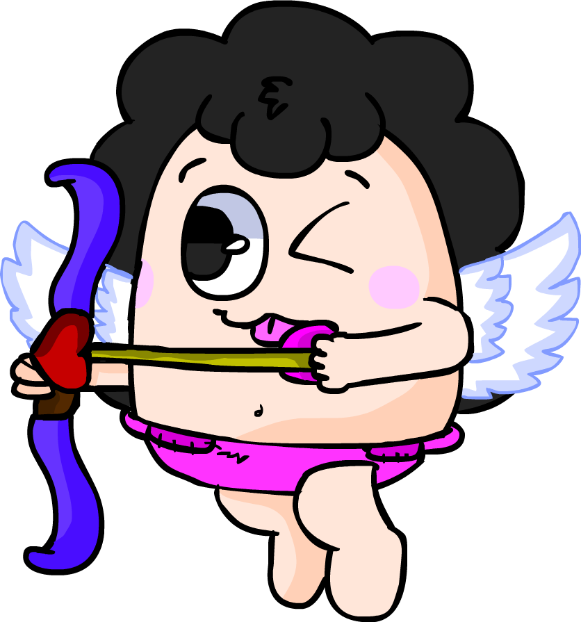Cupid Suzie By Shinypumpkaboo On Clipart Library - Cartoon (836x895)