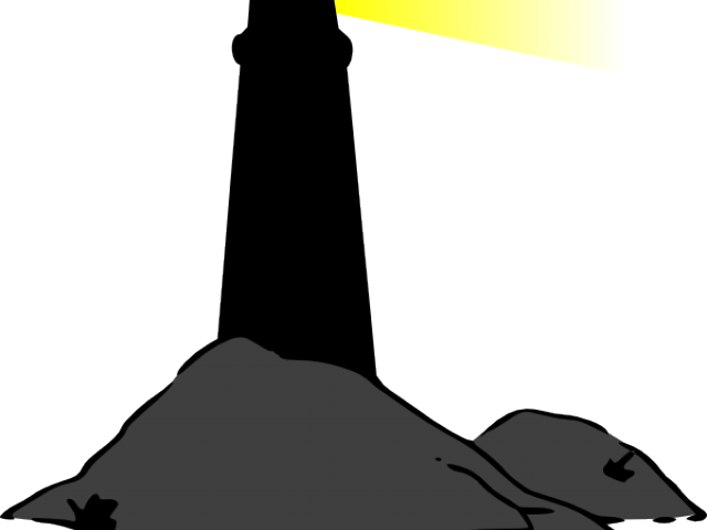 Lighhouse Clipart Lighthouse Silhouette - Clip Art (640x480)