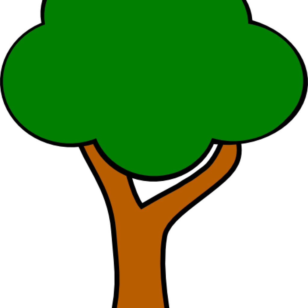 Apple Tree Clipart Apple Tree Clip Art At Clker Vector - Apple Tree Clipart With No Apples (1024x1024)