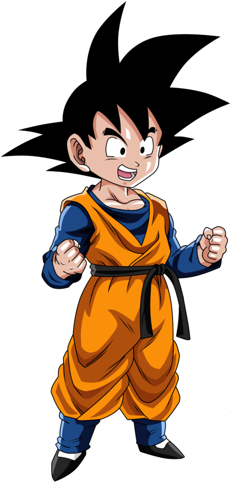 Goten The Most Adorable Super Saiyin Selecta Vision, - Dragon Ball Son Goten (498x965)