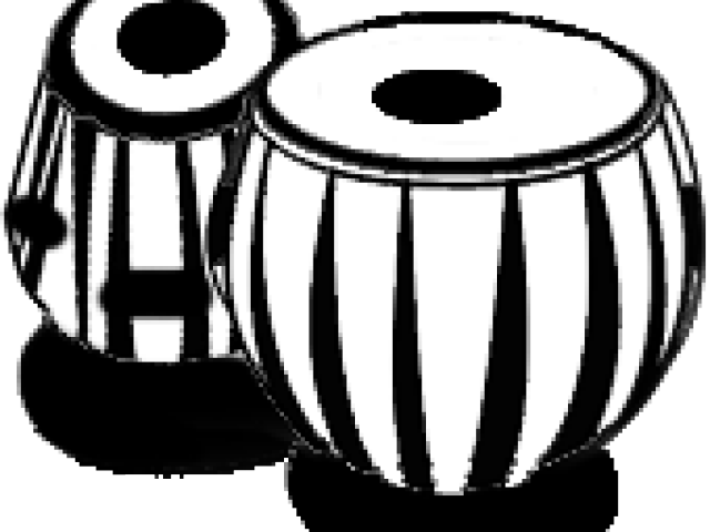 Tabla Clipart Transparent - Music Instrument Clipart Dolak Png (640x480)