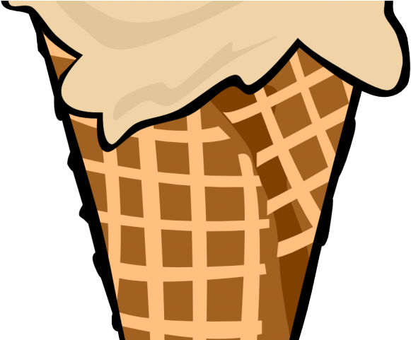 Party Clipart Icecream - Clip Art Waffle Cone (640x480)
