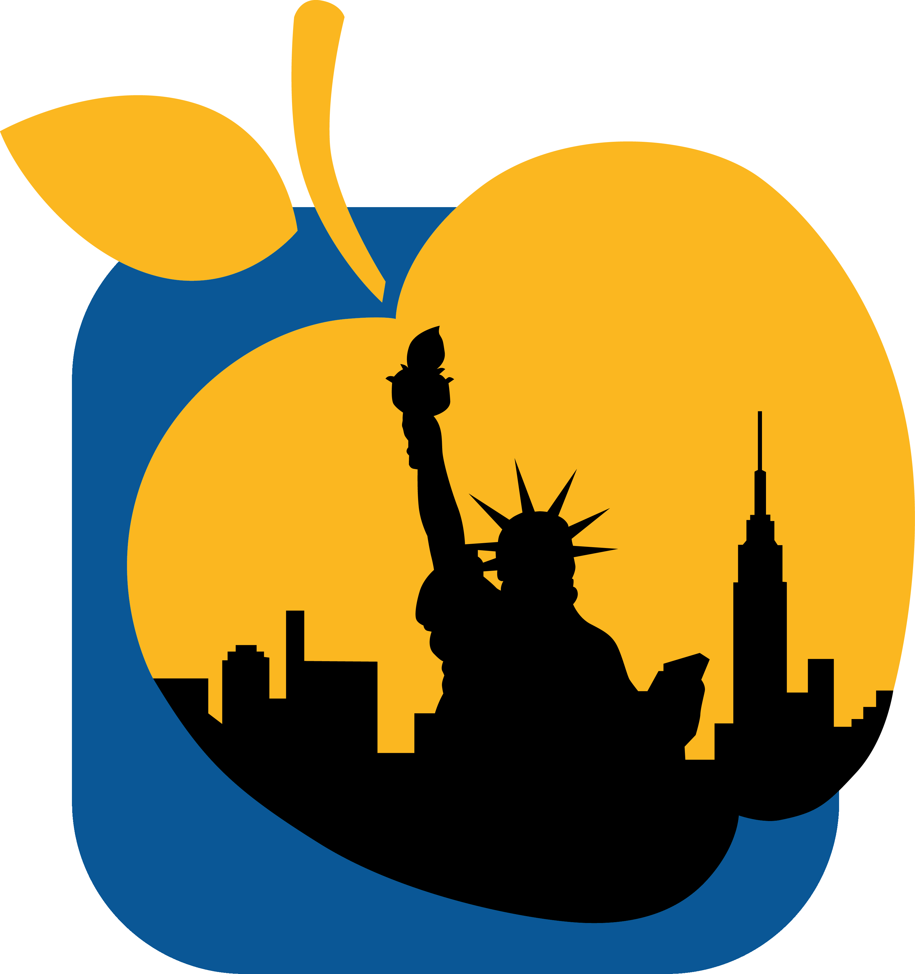 Portal Clipart Mini - Statue Of Liberty (3193x3400)