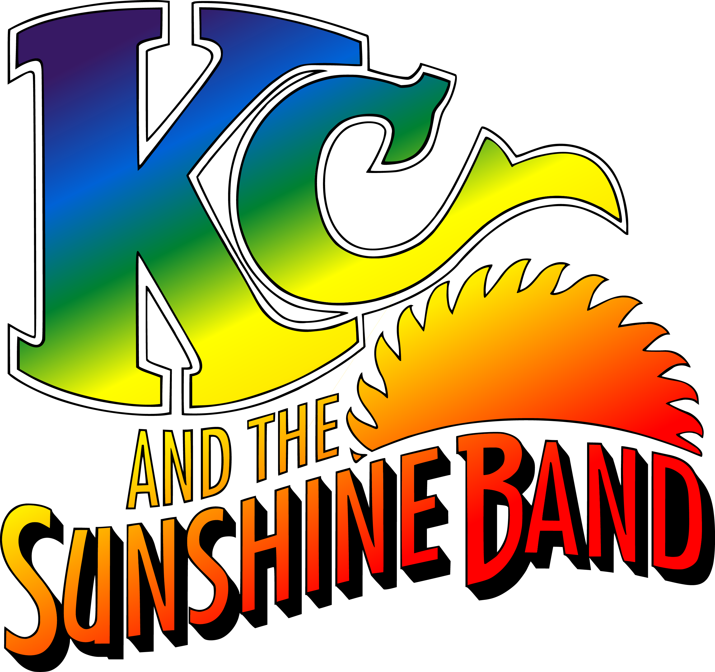 Kc - Kc And The Sunshine Band Logo (3013x2832)