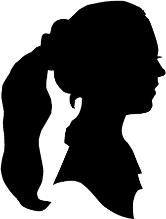 Portraits In Paper Silhouettes Mail Order - Portrait (360x504)