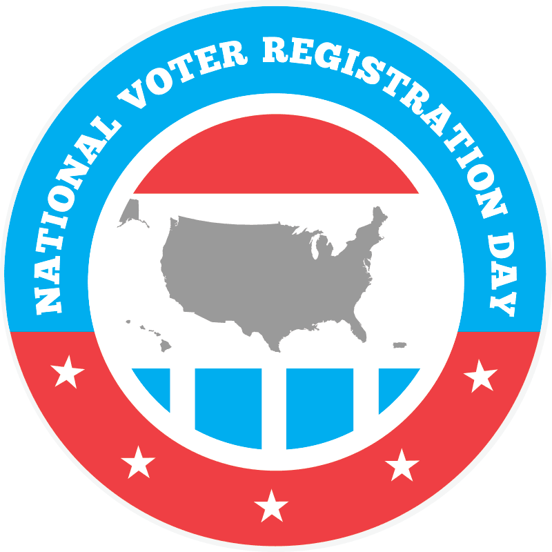 Tuesday, September 27th, 2016 Has Been Named National - National Voter Registration Day 2017 (800x800)