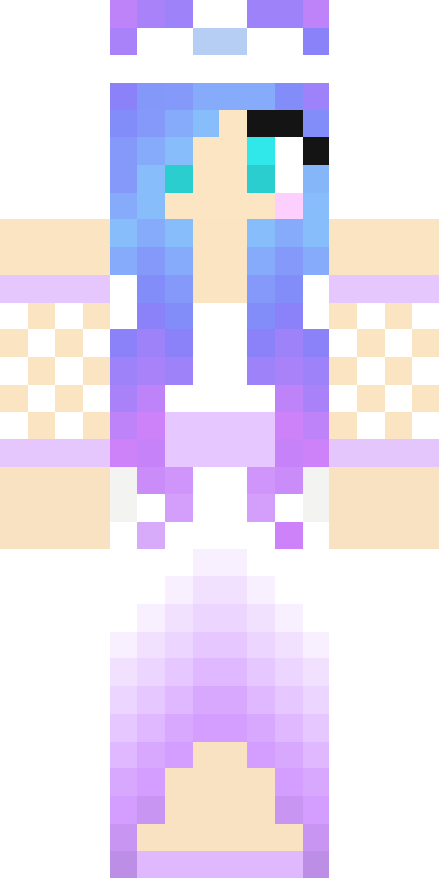 Minecraft Skin Finder - Minecraft Skin Girl Princess (396x792)