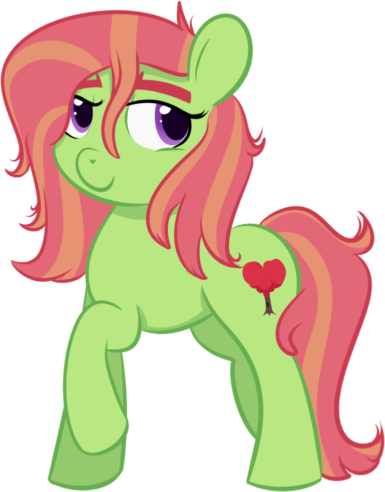 Tree Hugger With An Alternate Hairstyle - Cartoon (801x997)