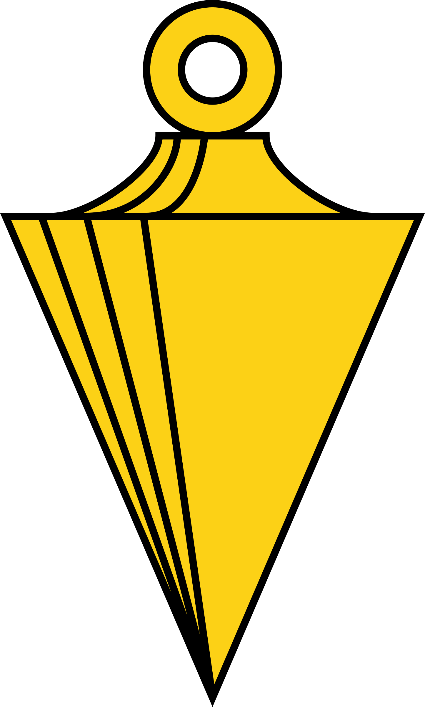 Plumb Bob Clipart - Plumb Bob (1445x2400)