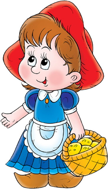 Mixed Little Boy - Little Red Riding Hood Clip (486x699)