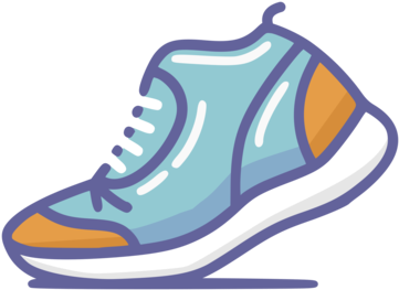 Shoe Sneakers Computer Icons Footwear Drawing - Icono Zapato (368x340)