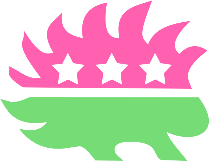 Libertarian Porcupine Transparent Background - Libertarian Porcupine (800x632)