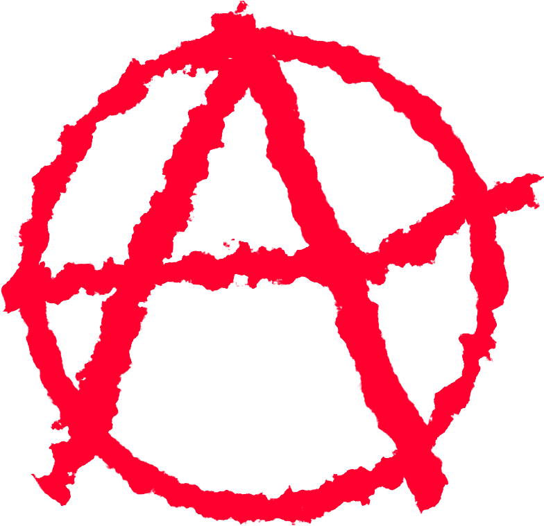 Circle A Clip Art Download - Red Symbol Anarchy (800x758)