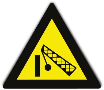Building Demolition - Skull Hazard Sign (375x326)
