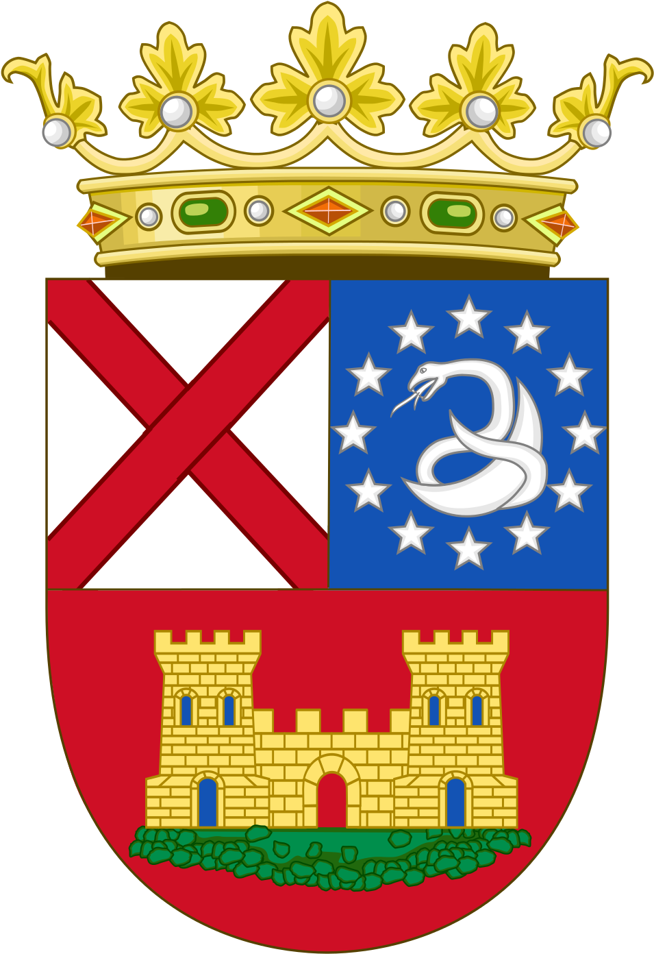 Open - Coat Of Arms Of Manila (1000x1409)