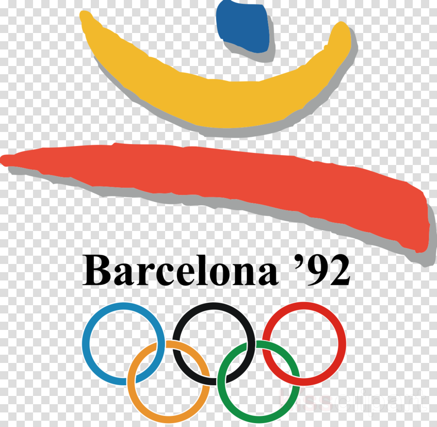 Spain Olympics Clipart 1992 Summer Olympics Olympic - Summer Olympics In Spain (900x880)