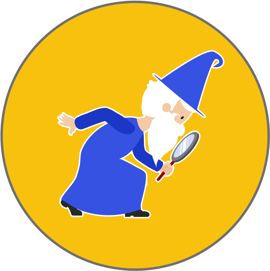 Mystery Clipart Look For Clue - Mystery Clipart Look For Clue (1000x1000)