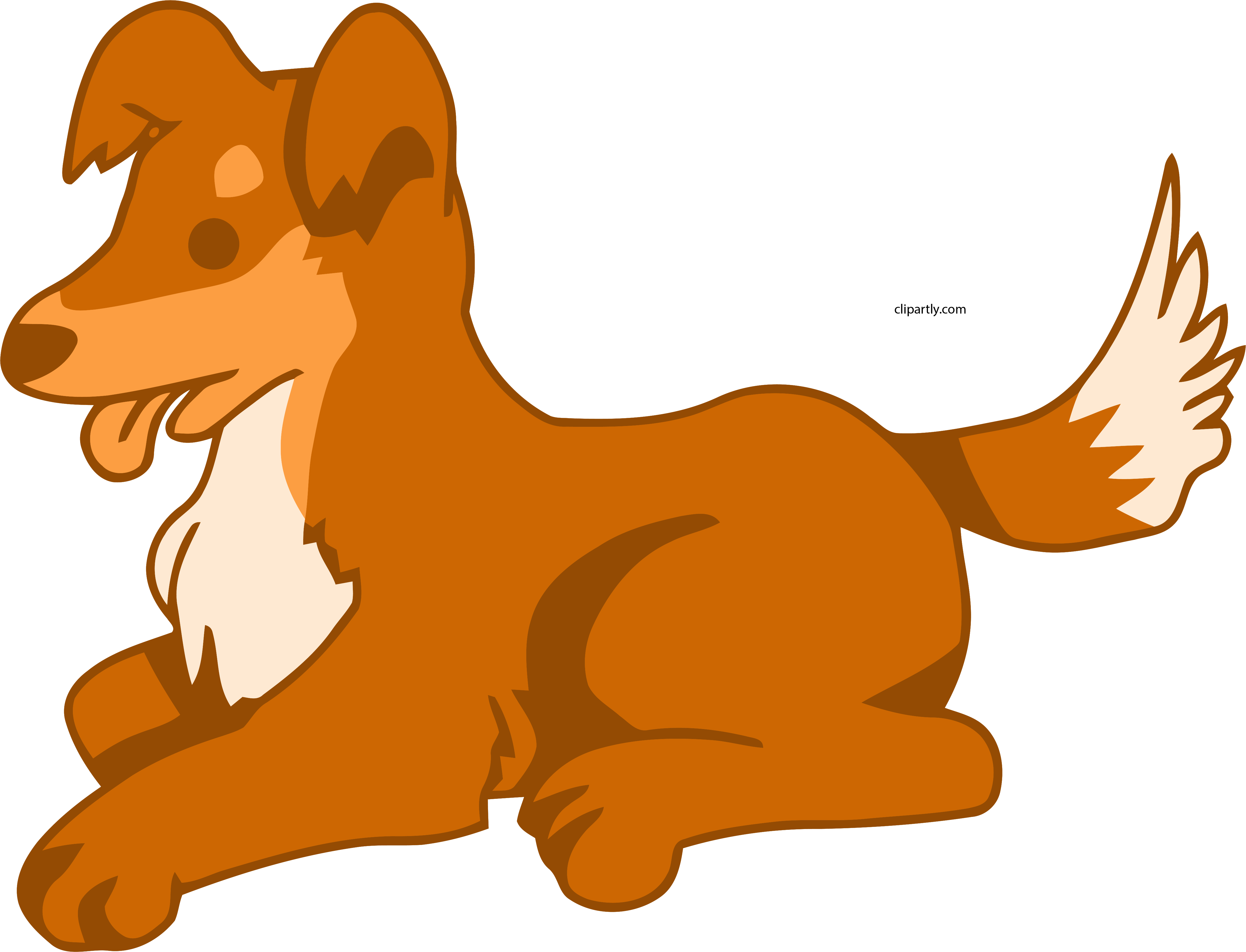 Cute Dog Clip Art Clipart Png - Cute Dog Clipart (4619x3531)