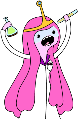 I Doodled Princess Bubblegum On My Chemistry Folder - I Doodled Princess Bubblegum On My Chemistry Folder (400x513)