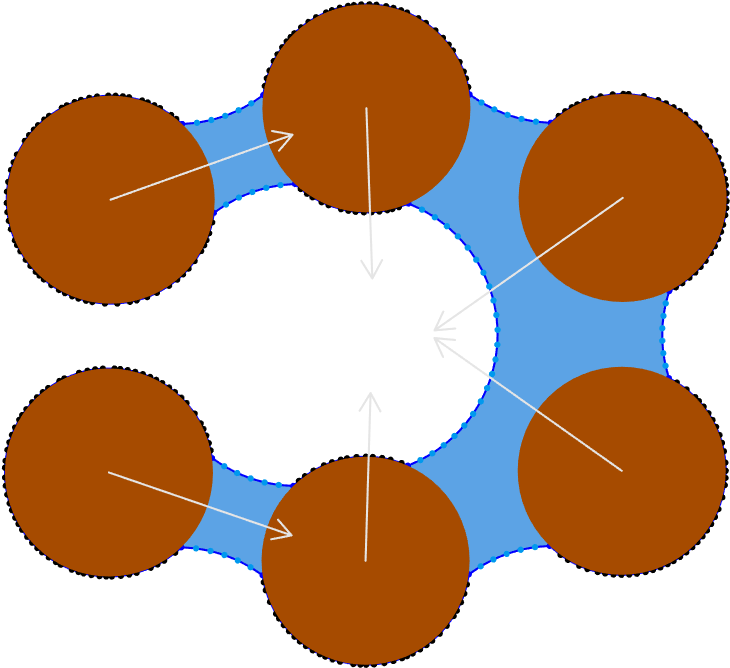 A Very Early Version Of Sph Brute Force Simulation - A Very Early Version Of Sph Brute Force Simulation (846x846)