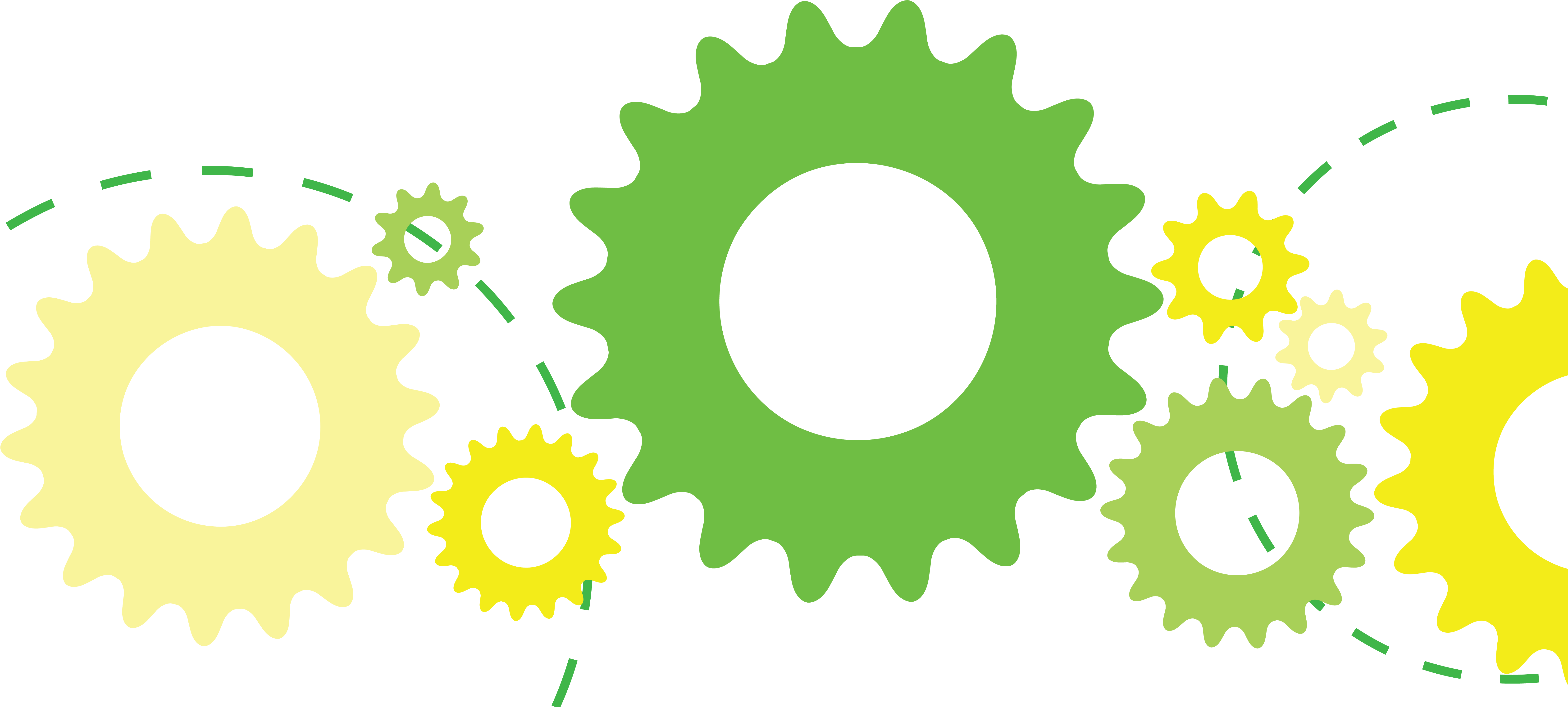 Faucet Clipart Green Globe - Dioxido De Carbono Dibujo (6667x3263)