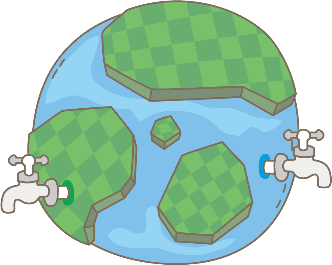 Cartoon Environmental Protection Illustration Earth - สิ่งแวดล้อม การ์ตูน Png (1137x1134)