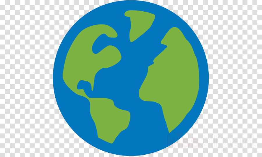 Download Earth Flat Icon Png Clipart Earth World Computer - Black Circle (900x540)
