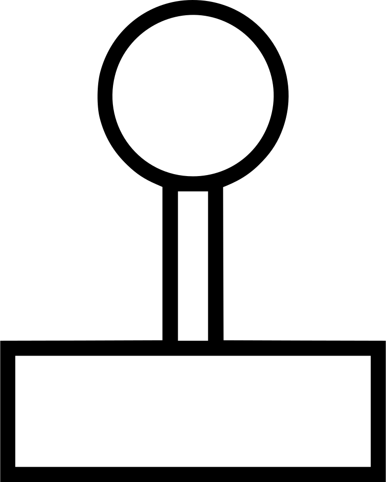Joy Stick Playstick Video Gaming Svg Png Icon Free - Gaming Stick Icon (786x980)