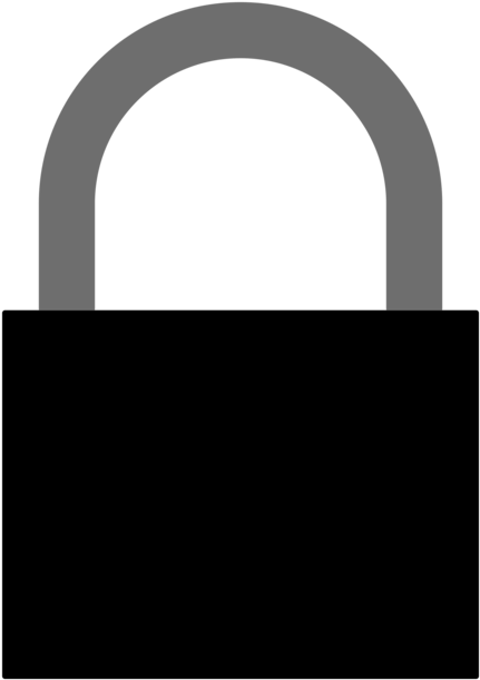 Padlock Silhouette Key Computer Icons - Padlock Silhouette (750x750)